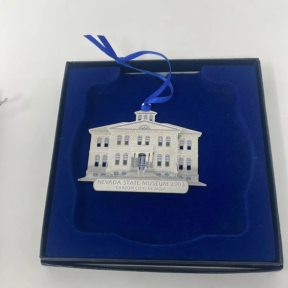 Bundle of 8 Carson City, Nevada yearly ornaments